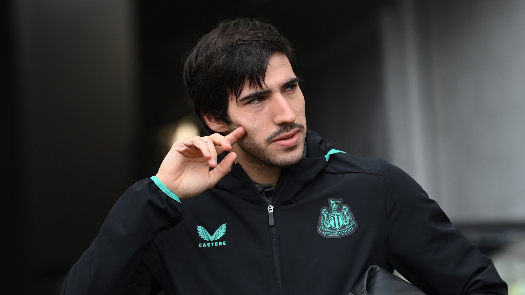 Sandro Tonali, con el Newcastle. (Getty)