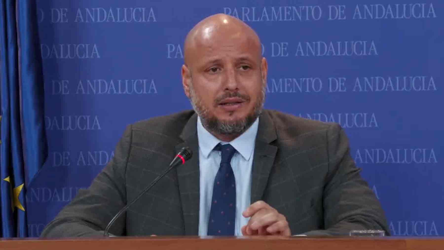 Rodrigo Alonso, portavoz de Vox en el Parlamento de Andalucía.