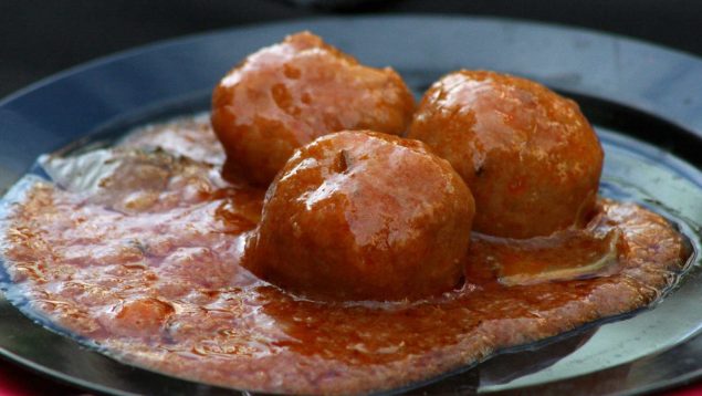Albóndigas con requesón