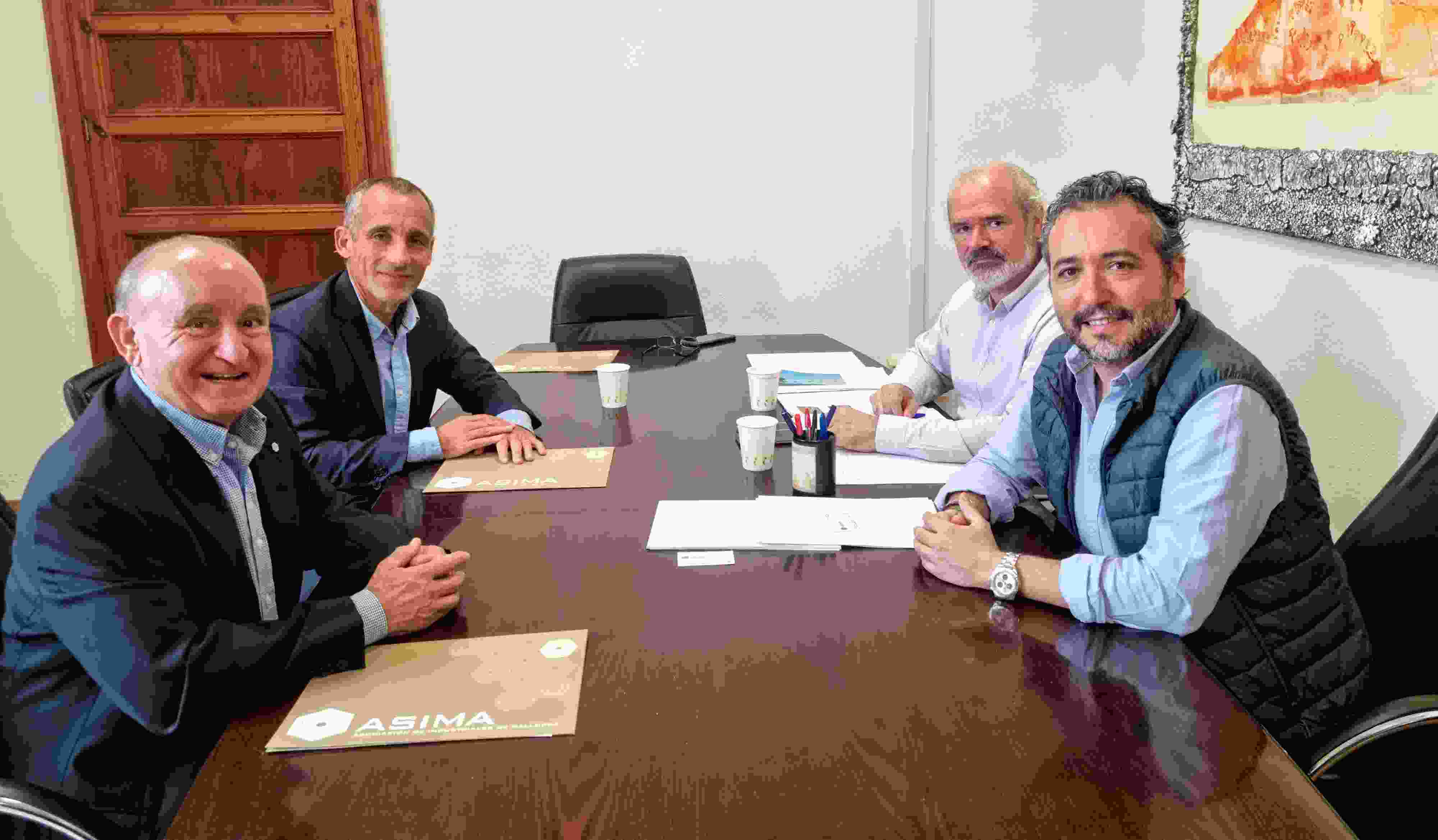 ASIMA traslada al conseller Rubio las reivindicaciones de los empresarios de Son Castelló y Can Valero.