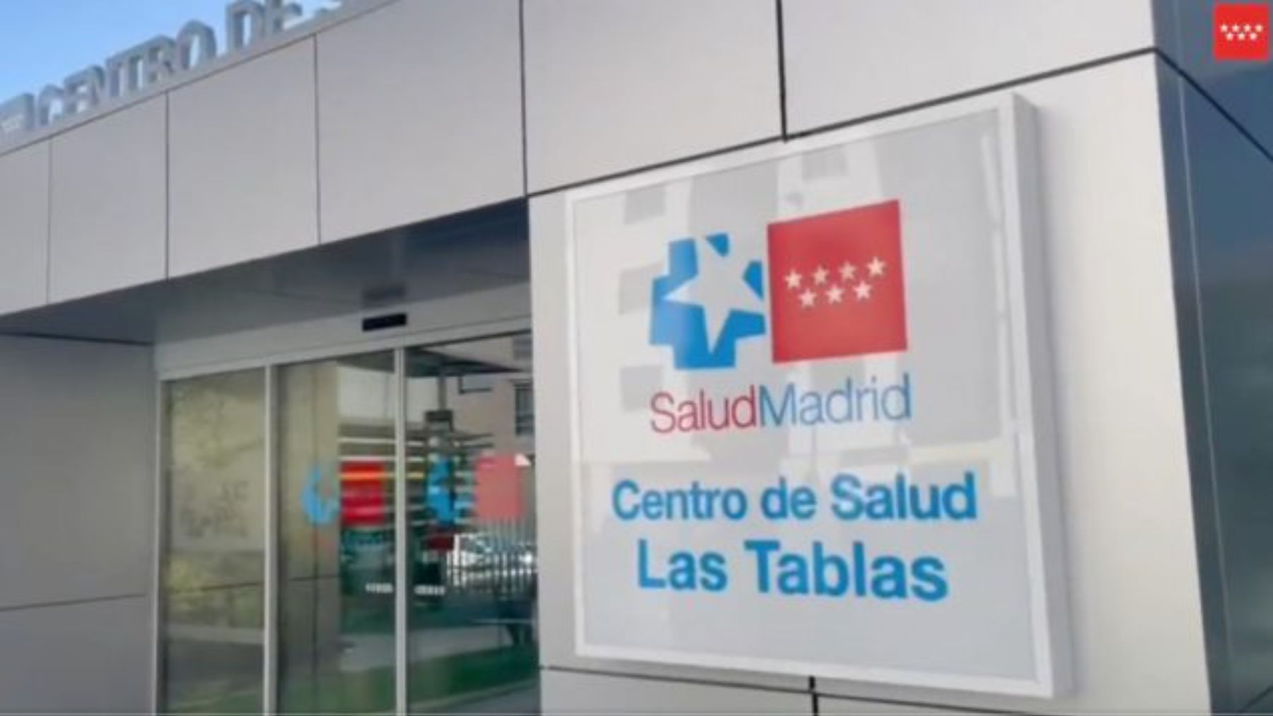 Uno de los centros de salud de la Comunidad de Madrid.