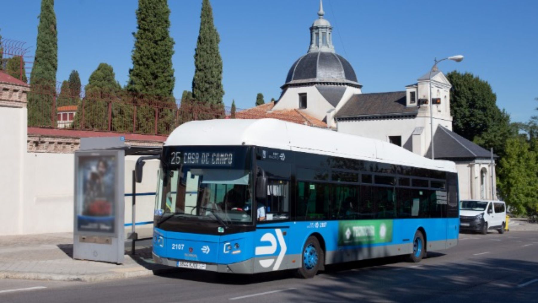 Autobús de Madrid (Foto: EMT).