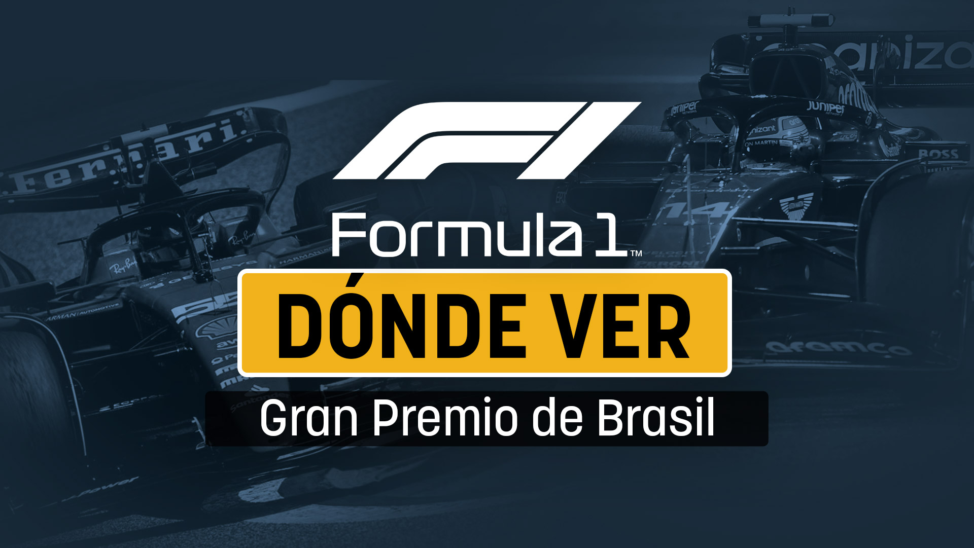 Dónde ver la F1 2023 hoy en Brasil en directo y cómo ver online en vivo la carrera de Fórmula 1.