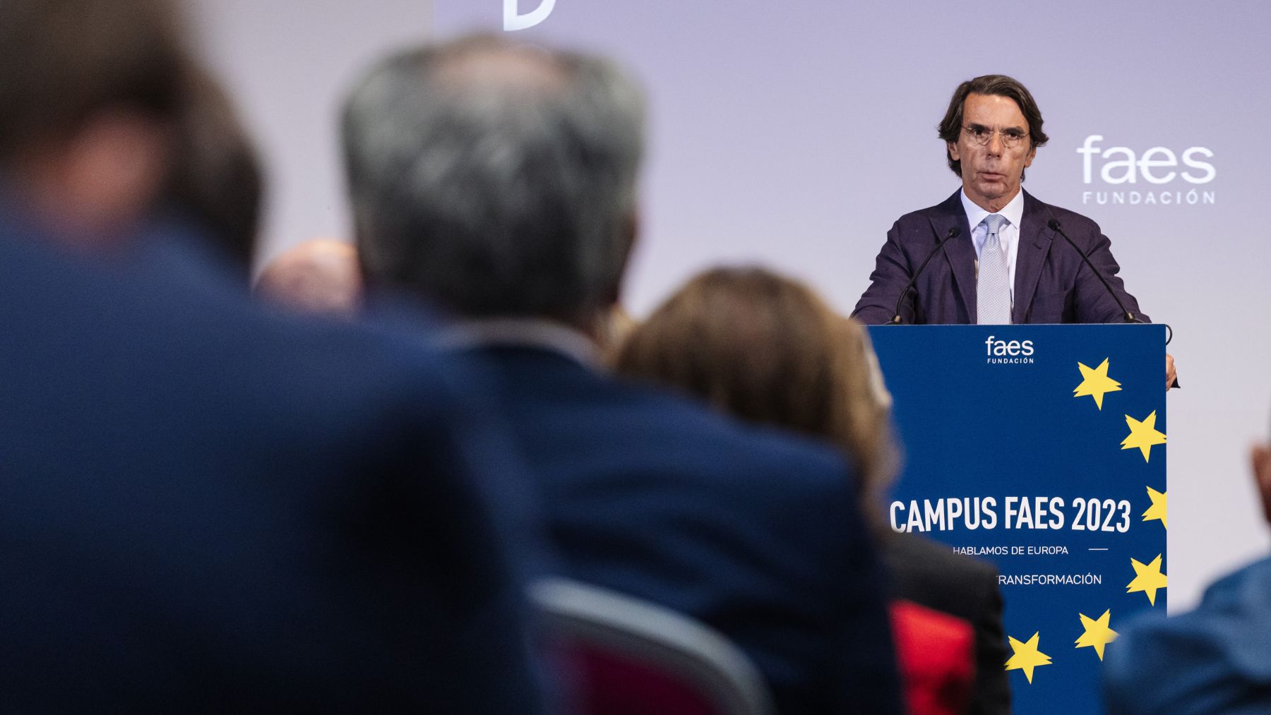 José María Aznar interviene en el Campus FAES