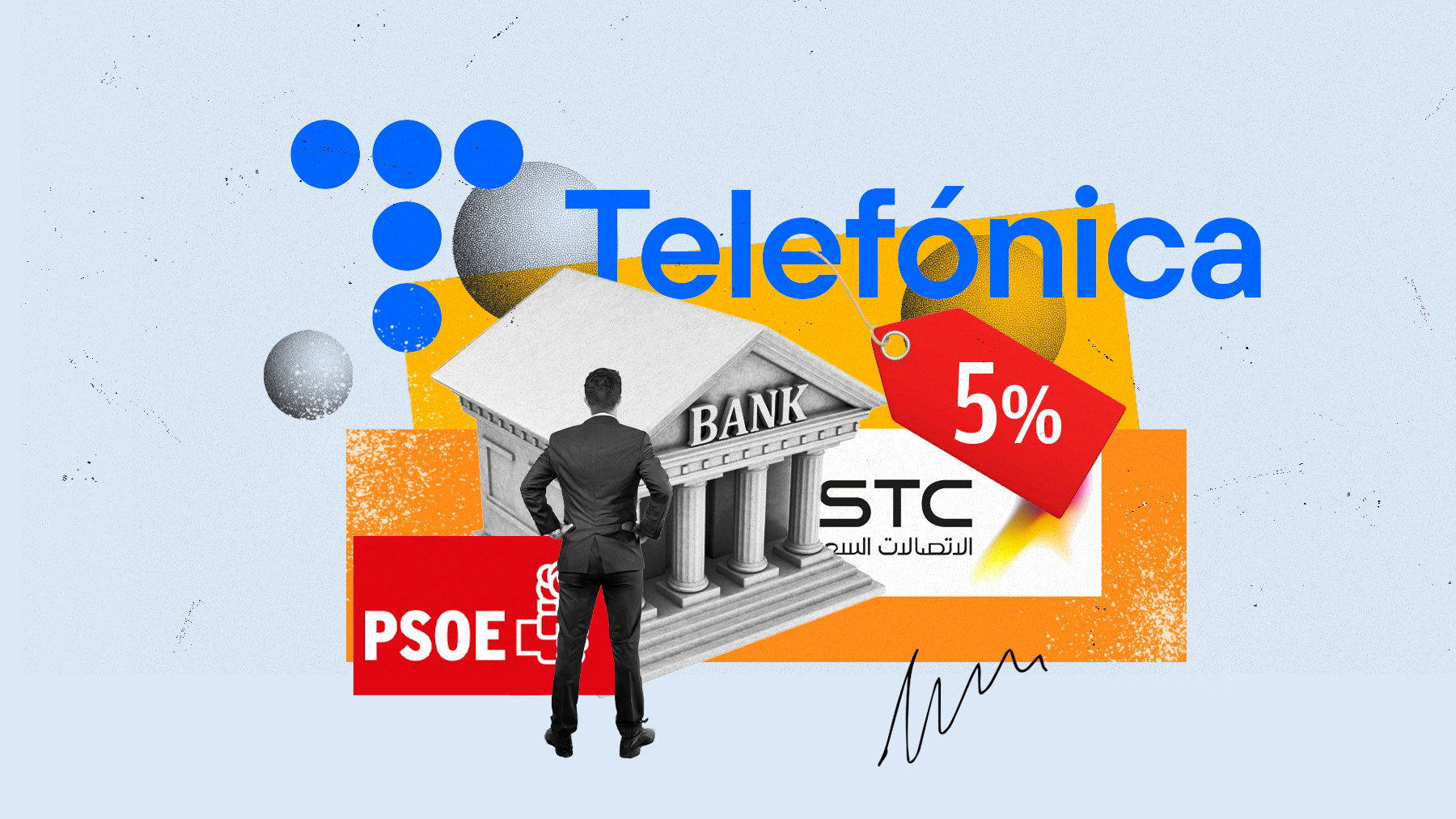 Los principales bancos no se suman al plan del Gobierno de comprar el 5% de Telefónica.