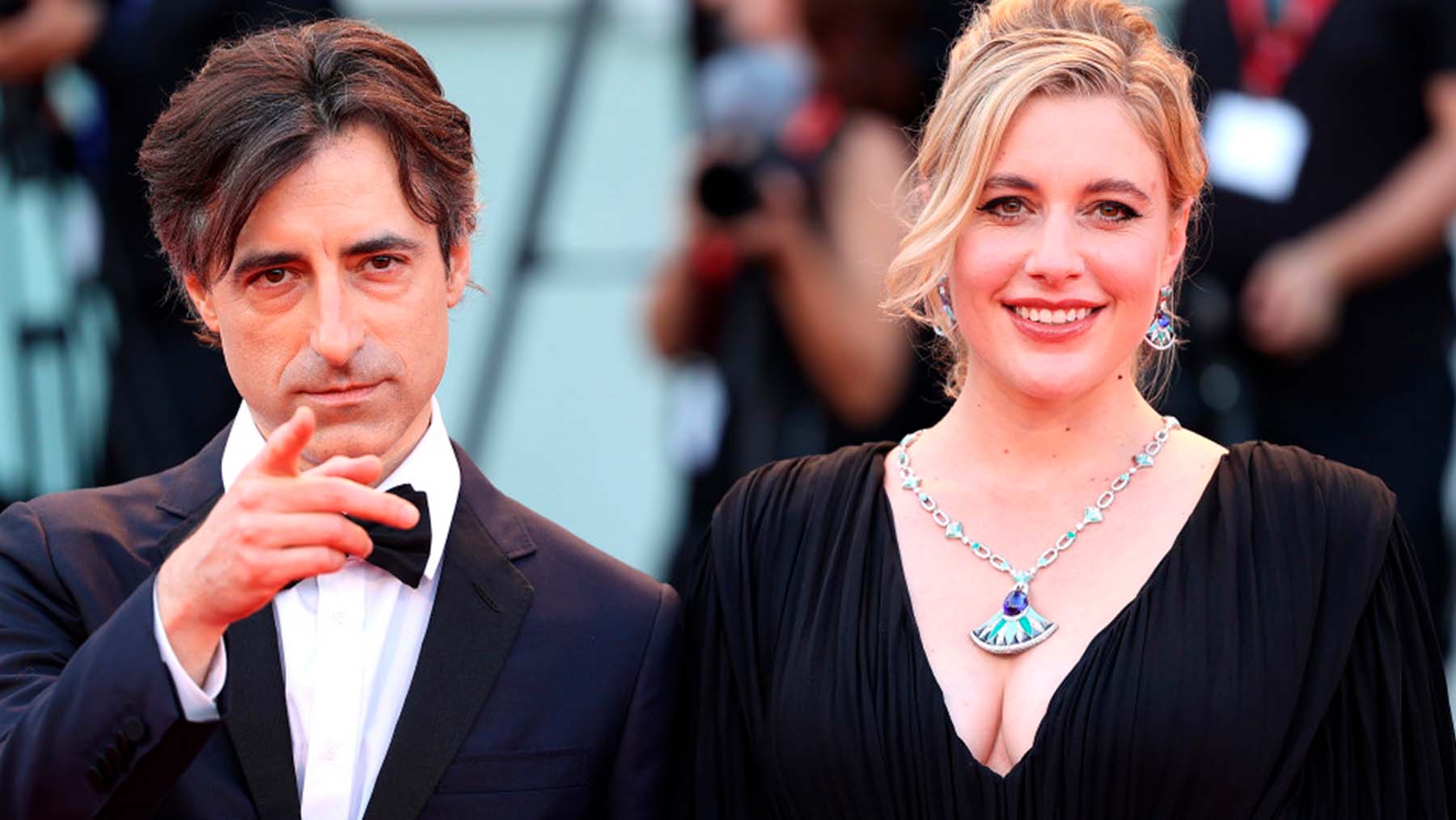 Noah Baumbach y Greta Gerwig (Photo by Maria Moratti_Getty Images)