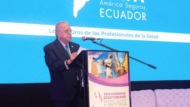 Murillo (A.M.A.) refuerza su compromiso con los sanitarios de Ecuador con una intensa agenda de trabajo
