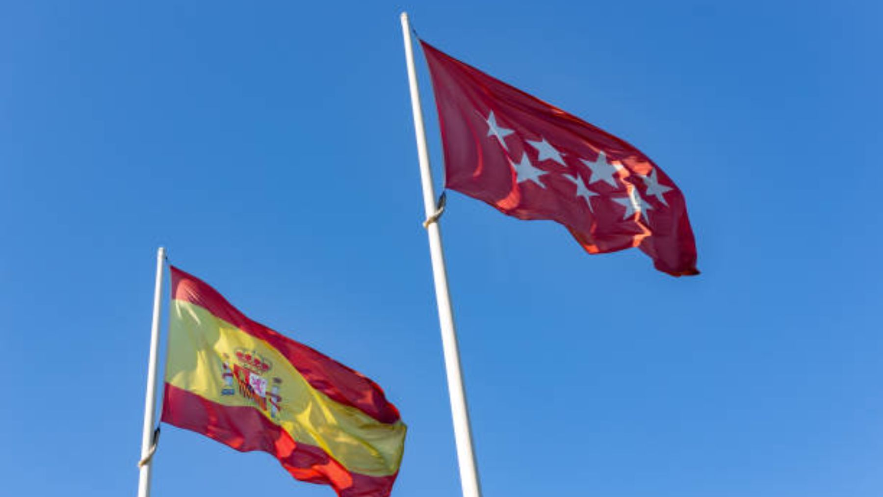 Que significan las estrellas de la bandera de la comunidad de Madrid