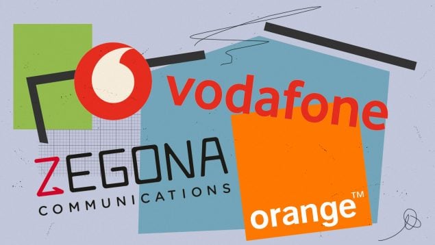 Vodafone, Orange, Zegona, red móvil