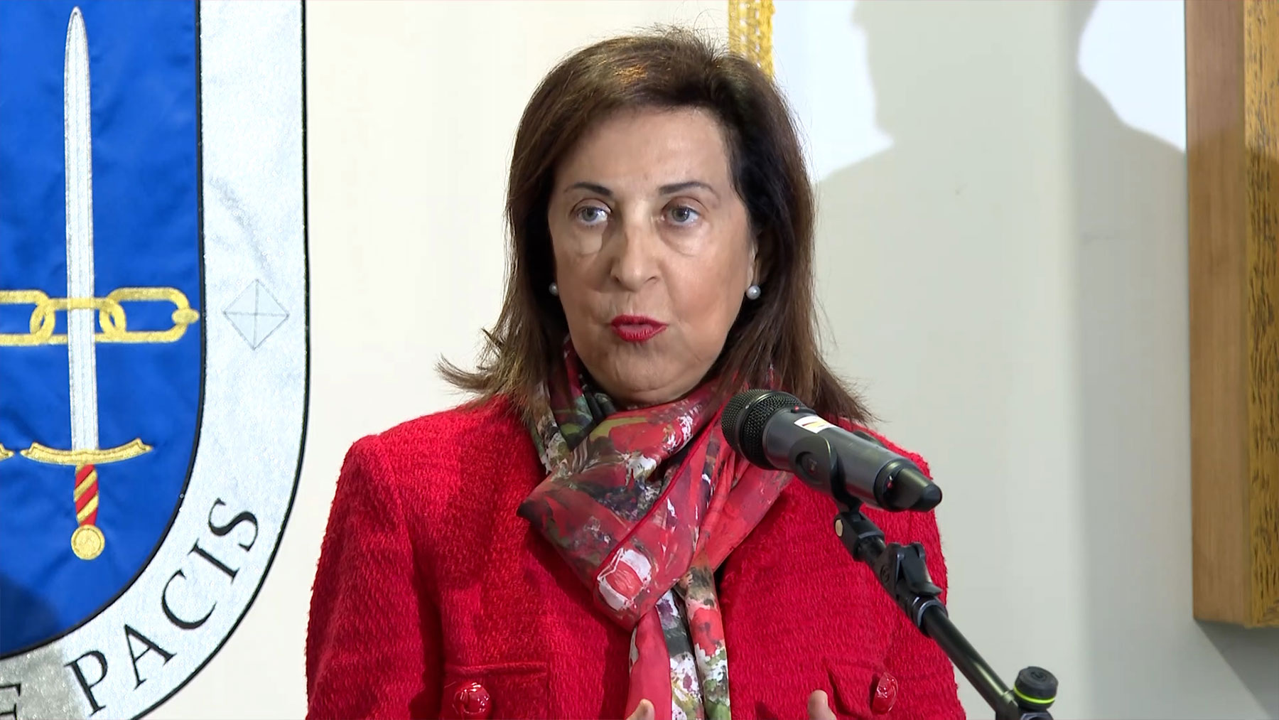 La ministra de defensa en funciones, Margarita Robles