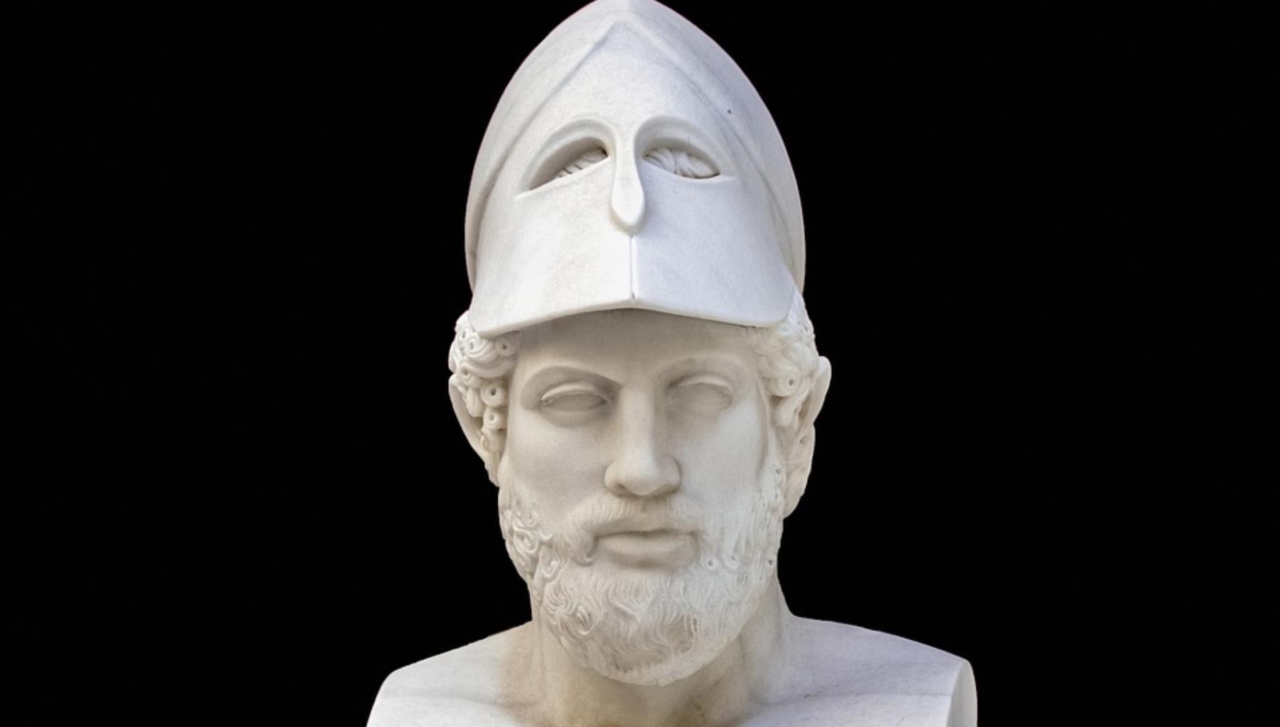 Pericles nunca se quitaba el casco