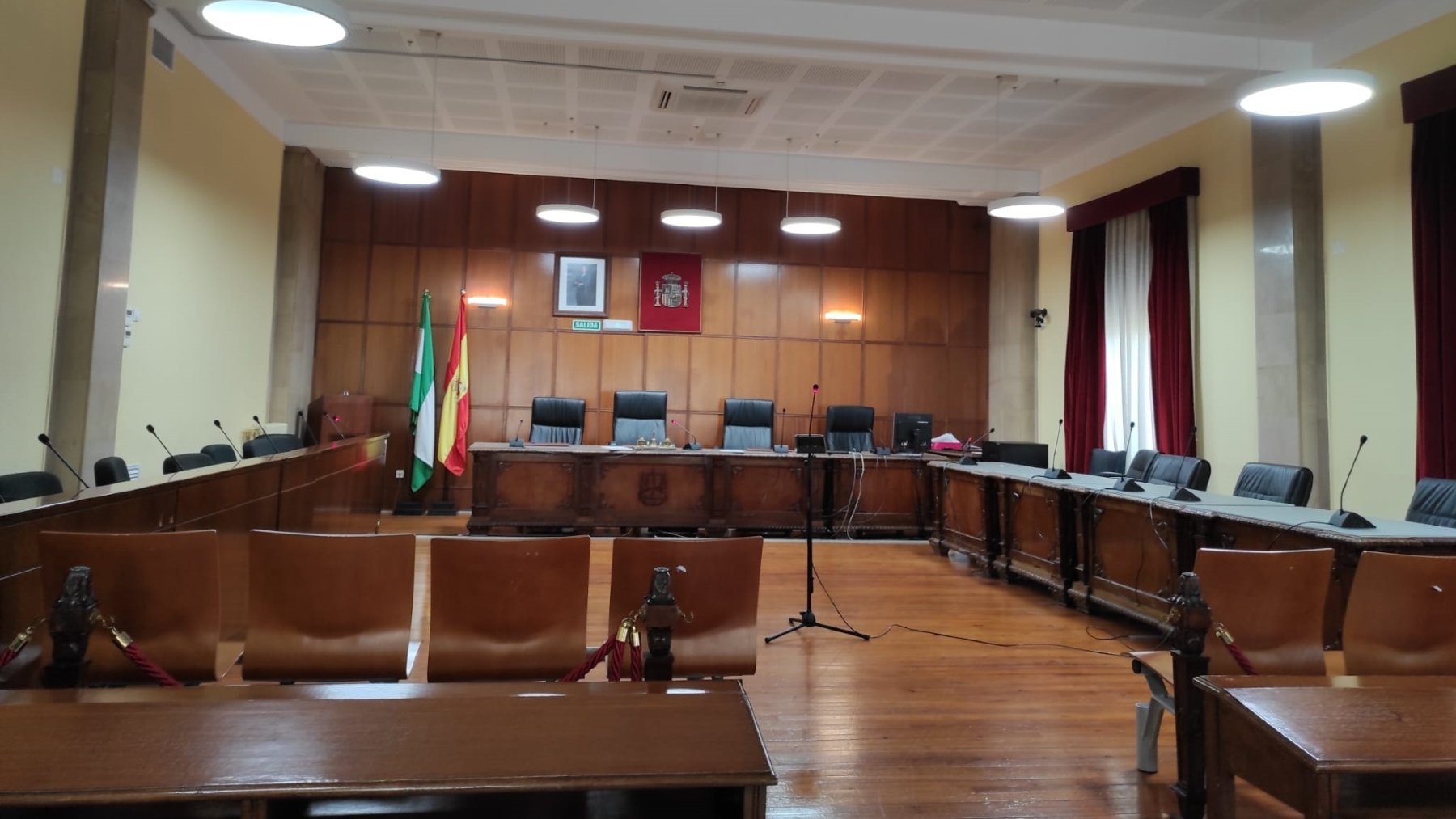 Sala de vistas de la Audiencia de Jaén (EUROPA PRESS).