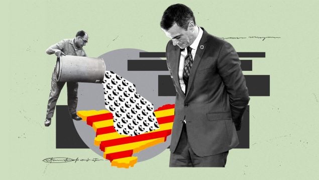 Pedro Sánchez, Deuda Cataluña,