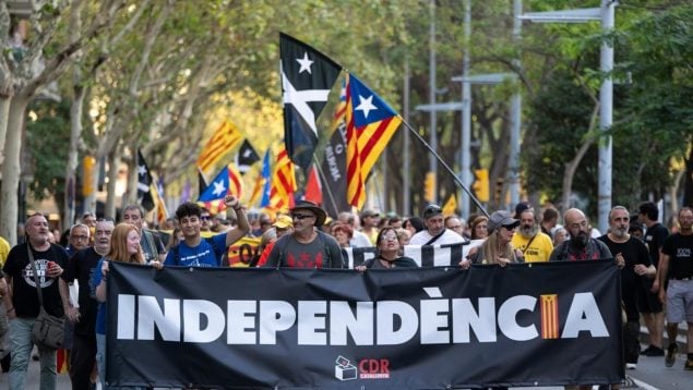 Los CDR desprecian la amnistía de Sánchez y exigen a Junts y ERC que declaren ya la independencia