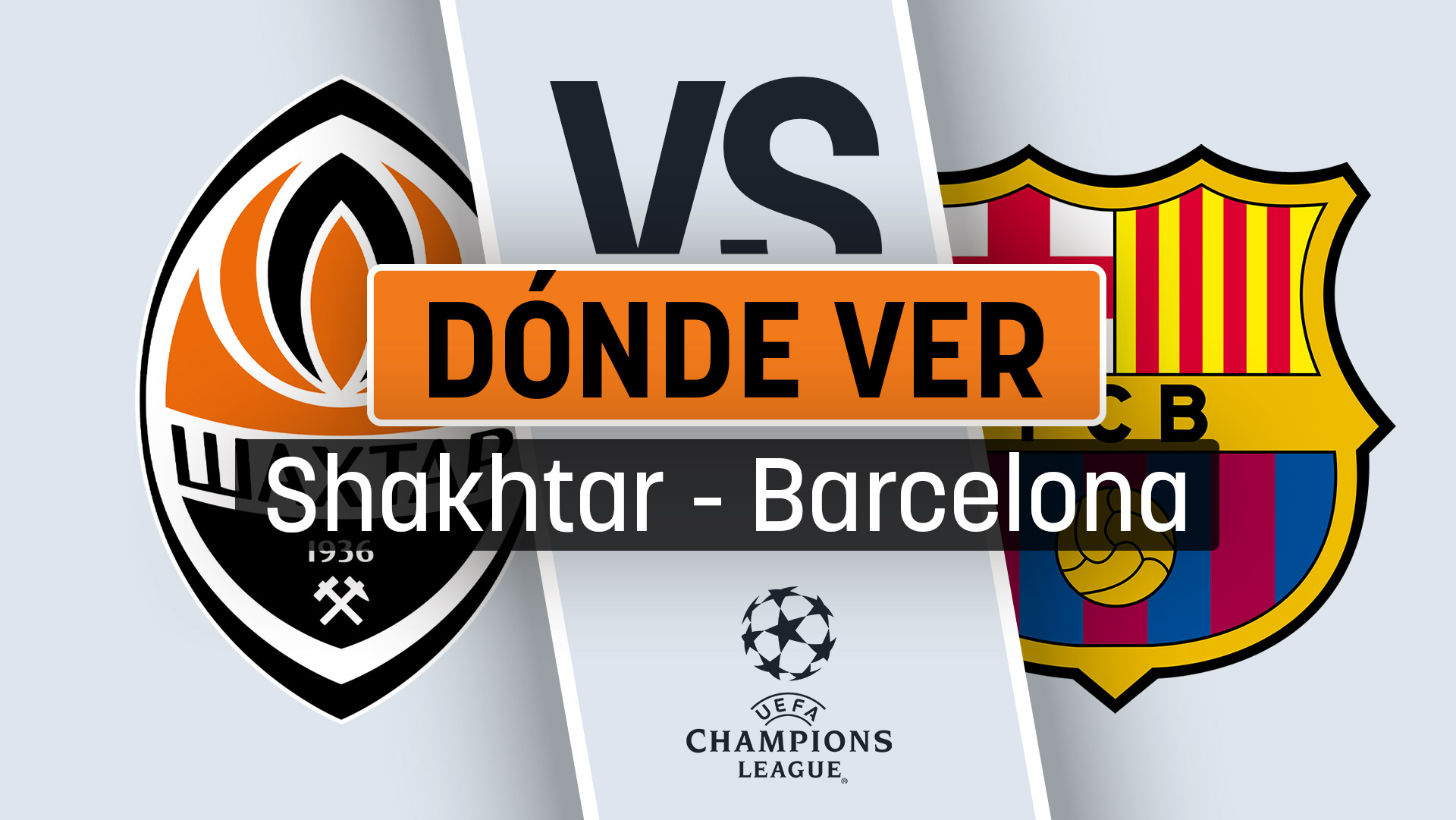 Dónde ver el partido del Barcelona hoy contra el Shakhtar por televisión y online en directo.