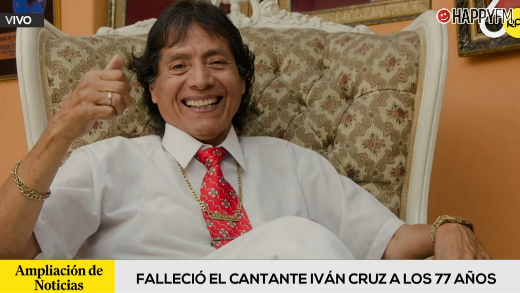 Muere Iván Cruz, conocido como El Rey de los Boleros.