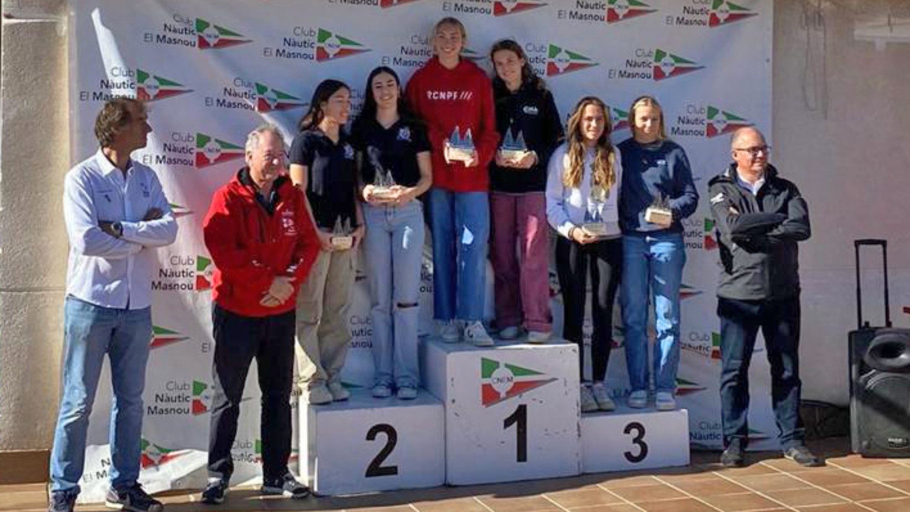 Las mallorquinas, en lo más alto del podio femenino