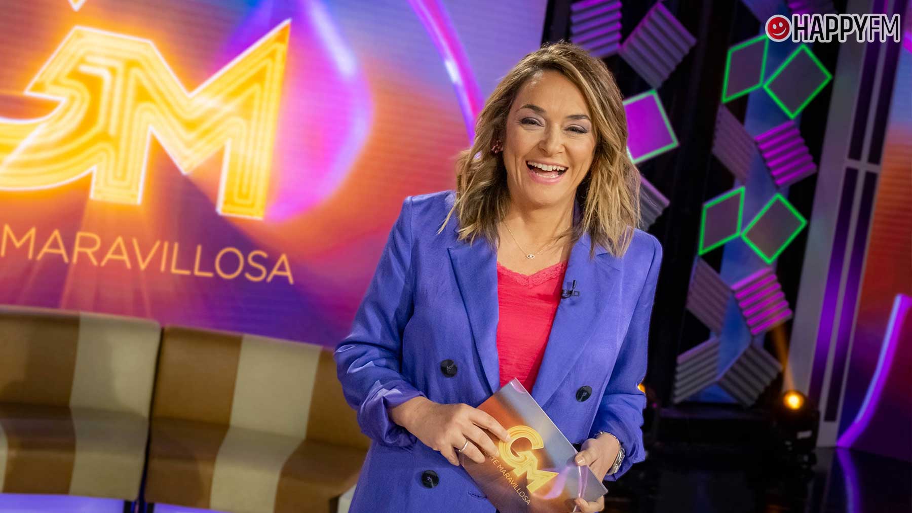 Toñi Moreno, presentadora de Gente Maravillosa en Canal Sur