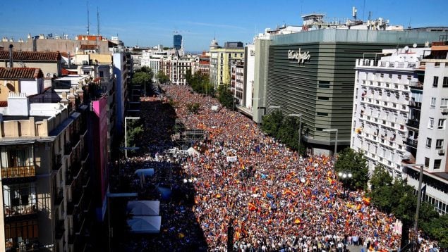 Manifestación 12 noviembre España