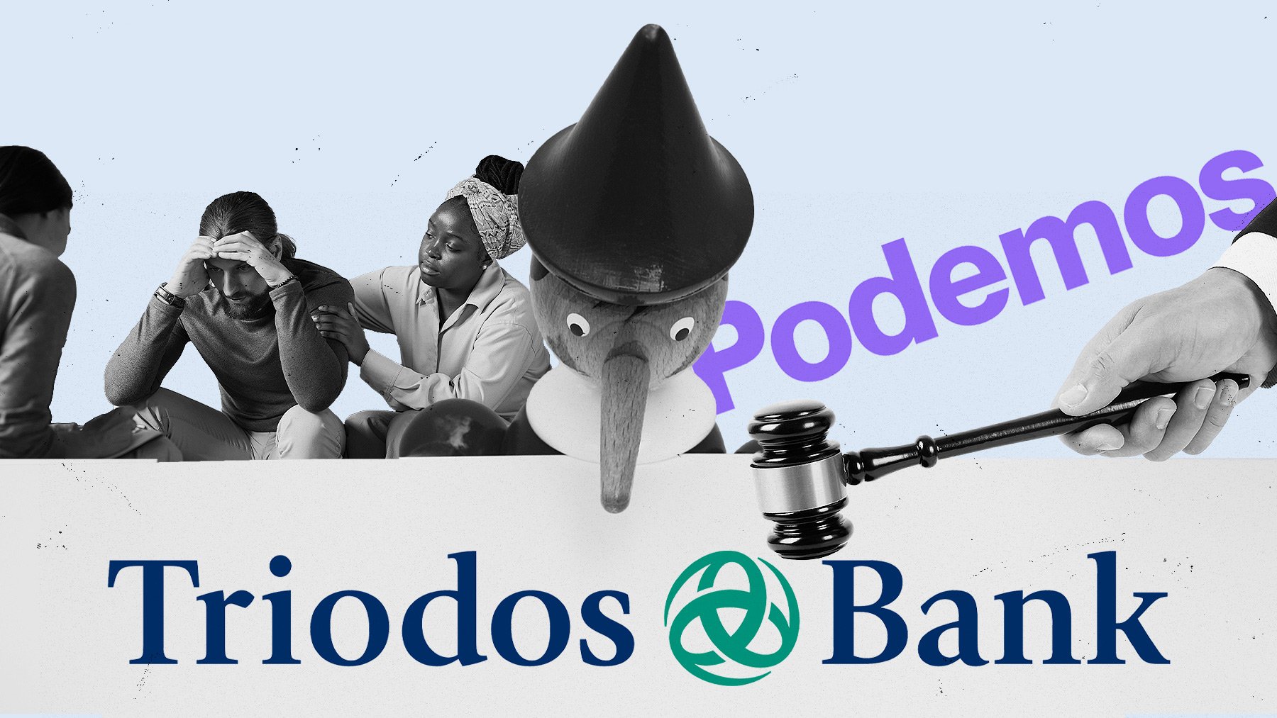El fundador de Podemos, Juan Carlos Monedero, es titular de 86 de cuentas bancarias de Triodos Bank.