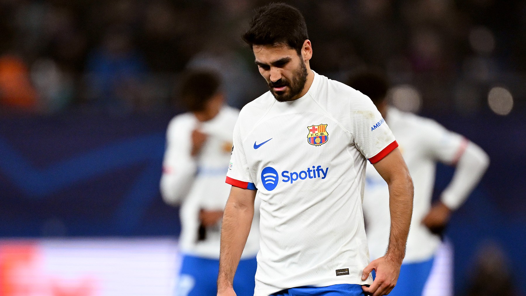 Gündogan durante la derrota ante el Shakhtar. (Getty)