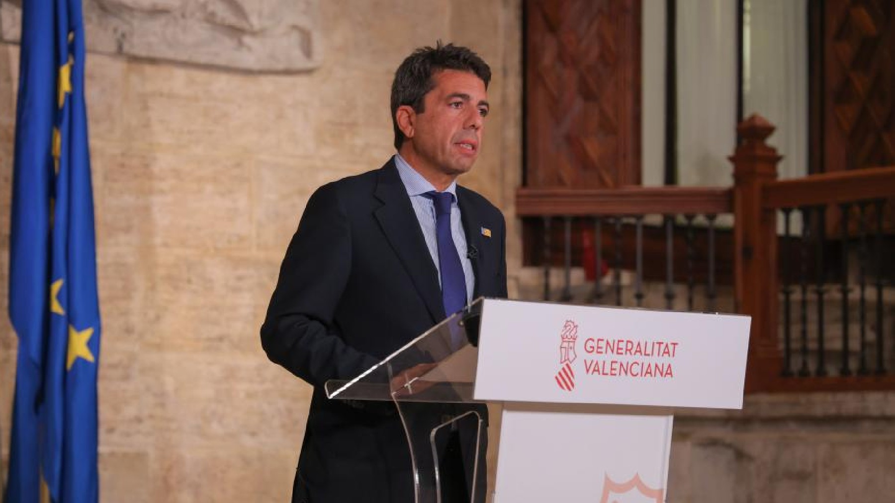 El presidente de la Generalitat Valenciana Carlos Mazón.