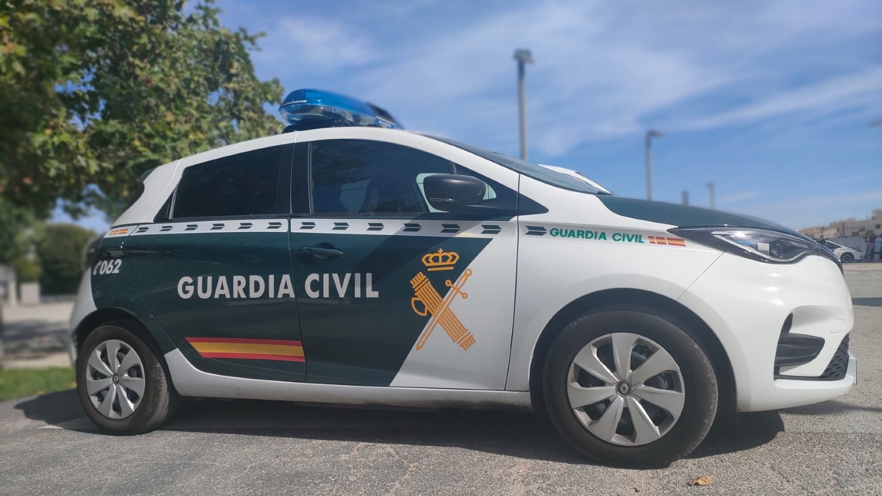 Vehículo de la Guardia Civil (EUROPA PRESS).