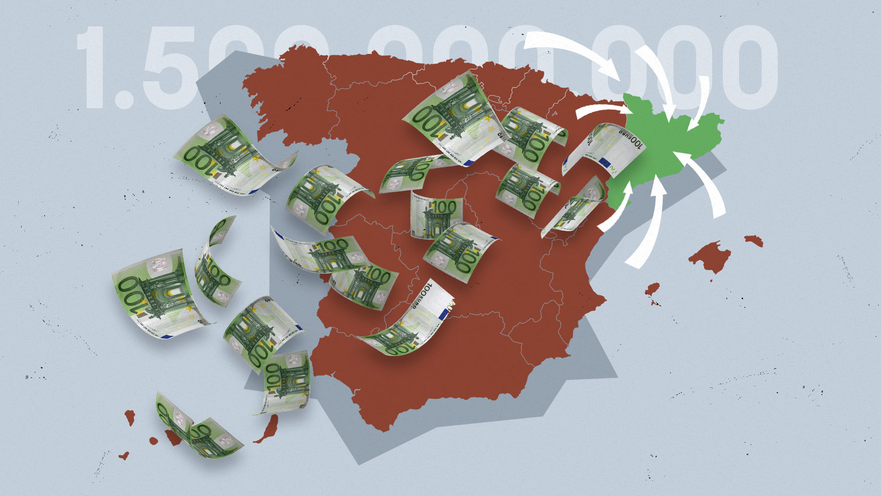 La cesión de Sánchez a Cataluña eleva en 380 euros la deuda de cada español.