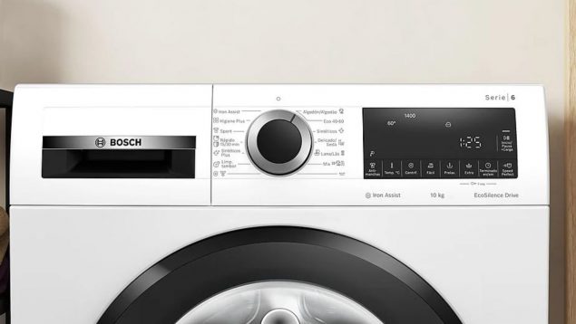MediaMarkt tiene una lavadora Bosch de carga frontal por menos de 500 euros  que agotará este Black Friday