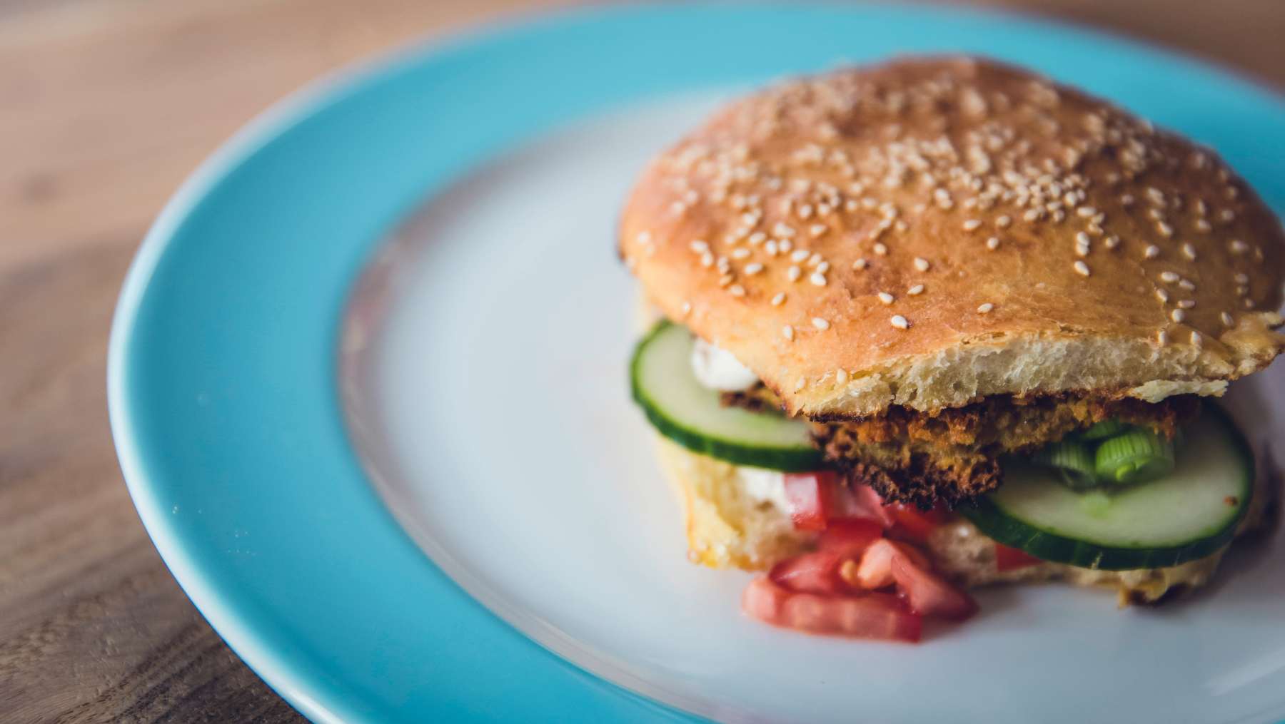 Hamburguesa de zarangollo