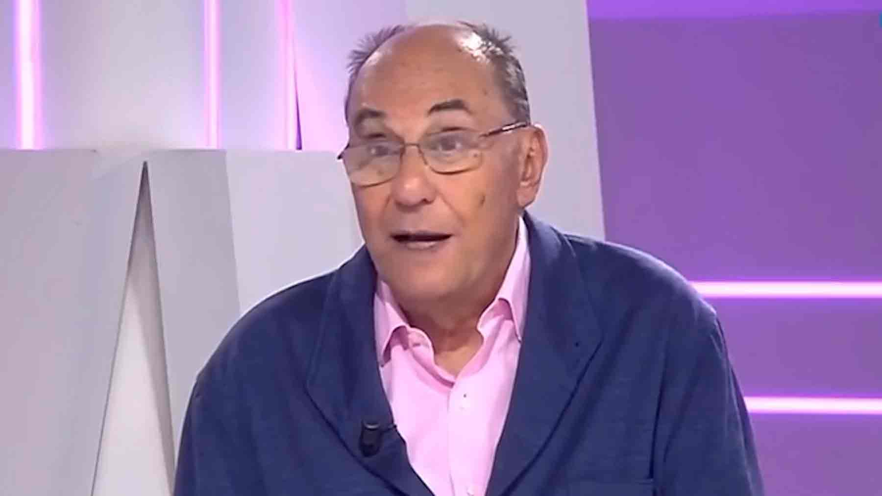 Alejo Vidal-Quadras en su última intervención en televisión.