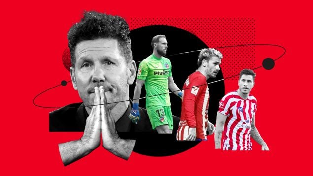 Atlético Simeone selecciones