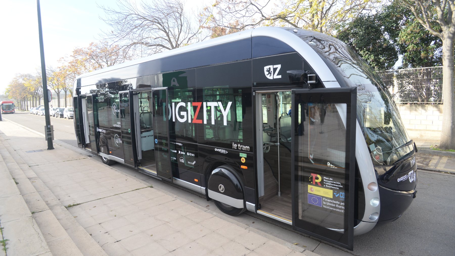 Desde el viernes 17 de noviembre, los ciudadanos podrán viajar en este autobús autobús eléctrico autónomo que estará en funcionamiento en la línea 40