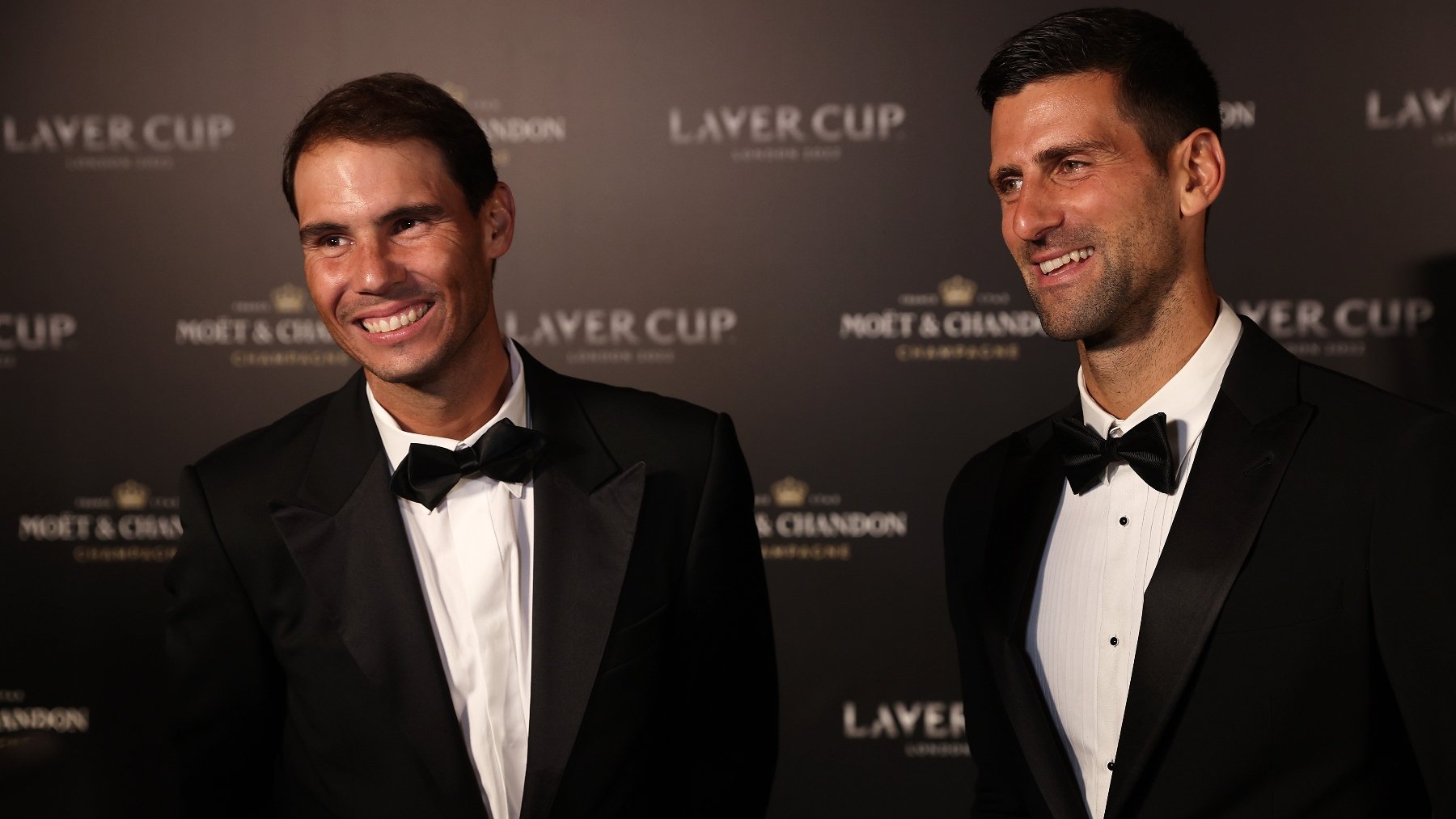 Novak Djokovic y Rafa Nadal. (Getty)