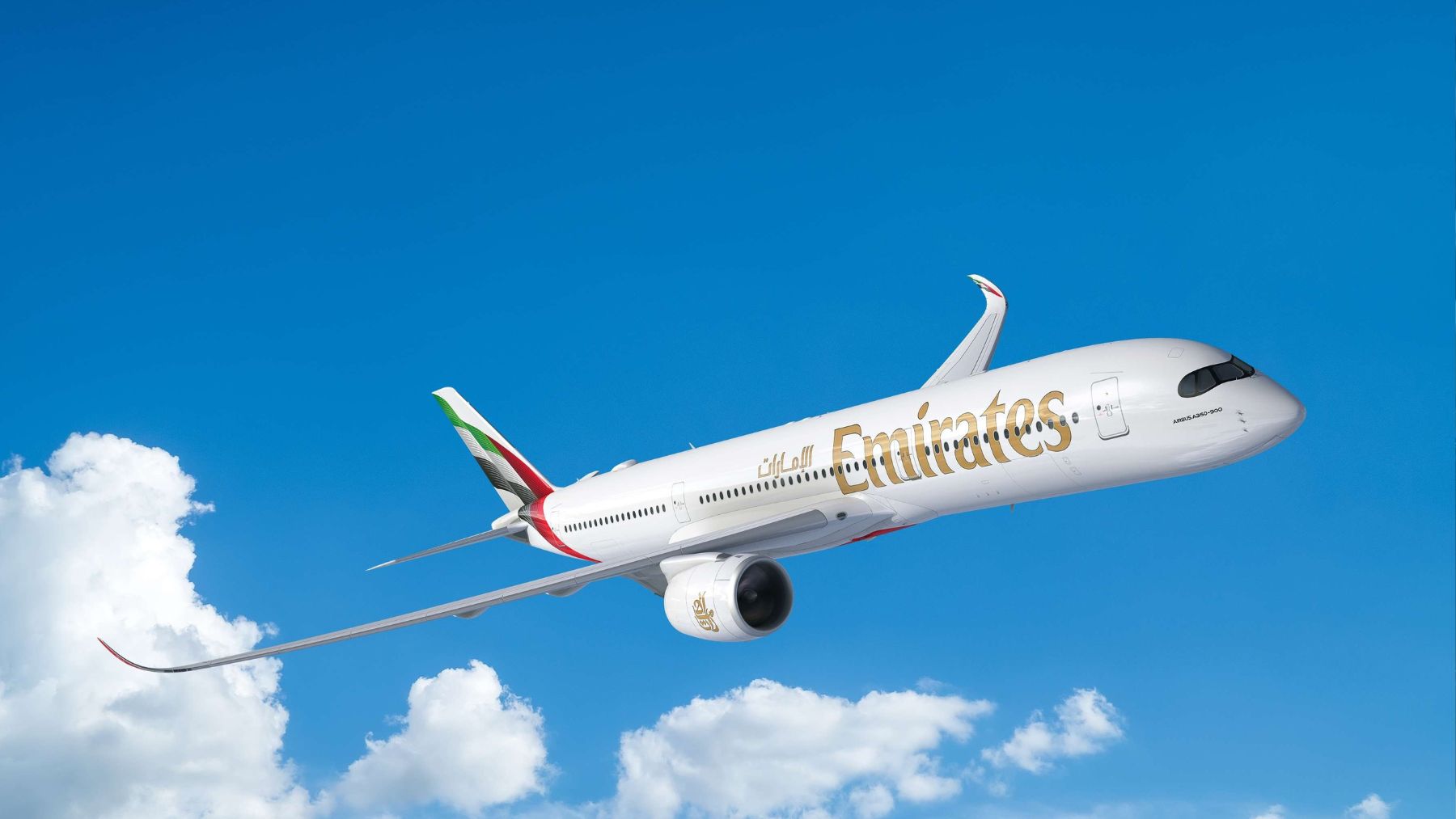 Avión Airbus A350-900 de Emirates (EP)
