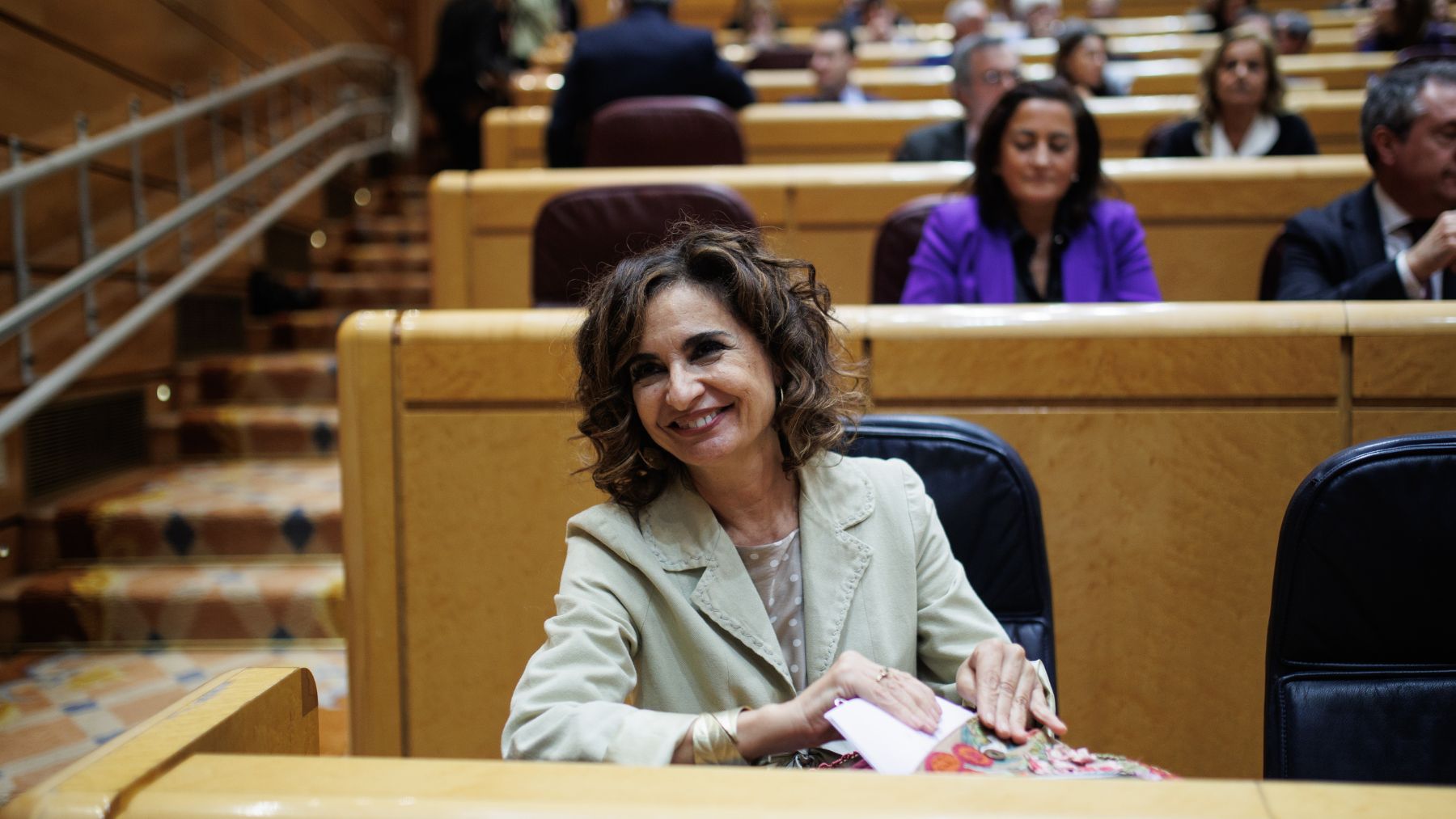 María Jesús Montero, vicepresidenta primera del Gobierno.