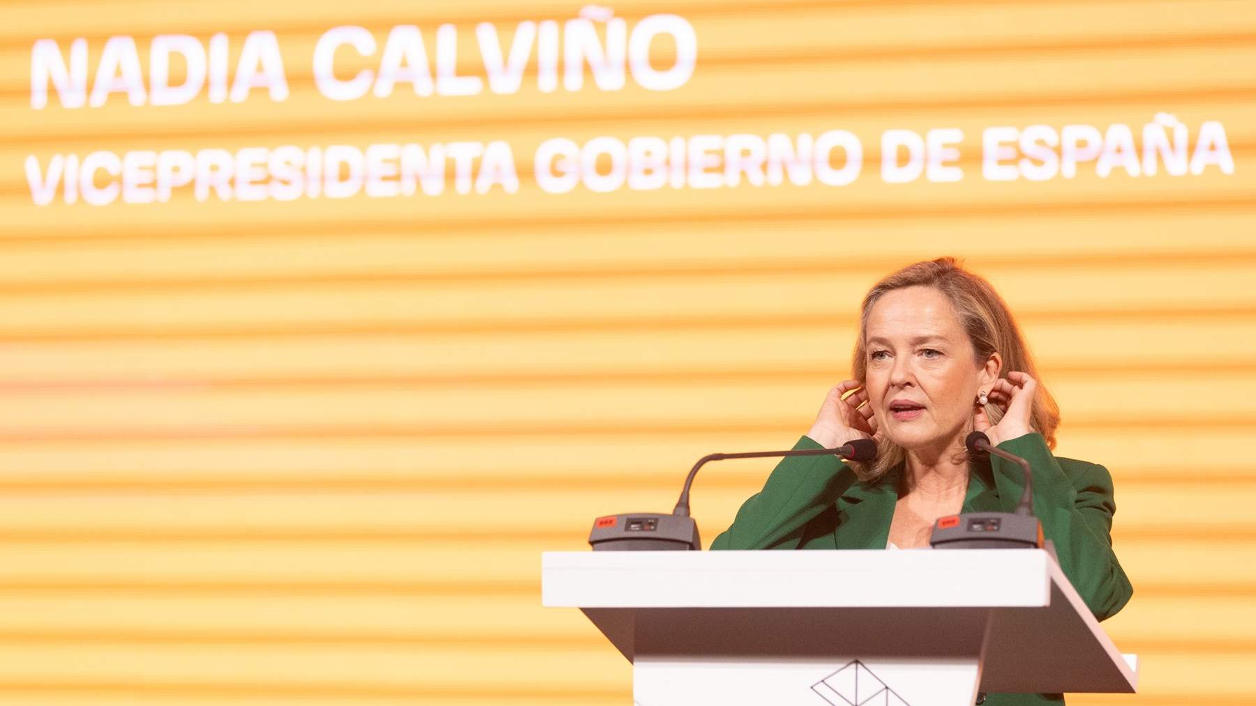 Nadia Calviño, vicepresidenta de Asuntos Económicos.