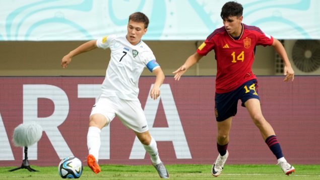 Uzbekistán sub-17 - selección de fútbol sub-17 de españa