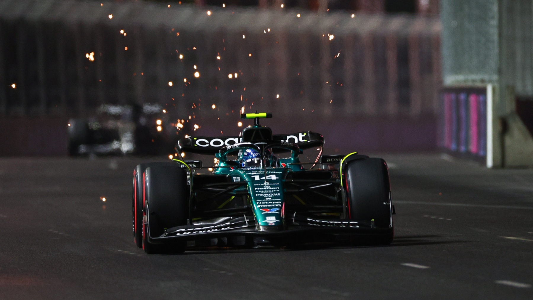 Fernando Alonso saldrá noveno en Las Vegas. (Getty)