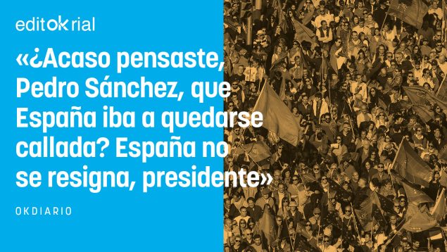 España no se rinde, Pedro Sánchez