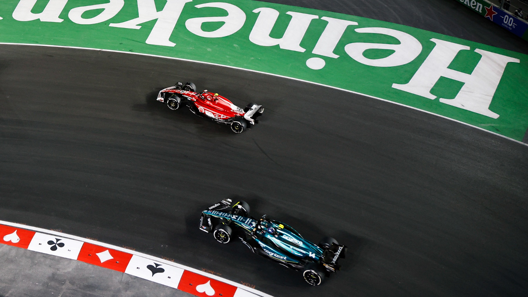 Carlos Sainz y Fernando Alonso empatan a puntos en la F1. (Getty)