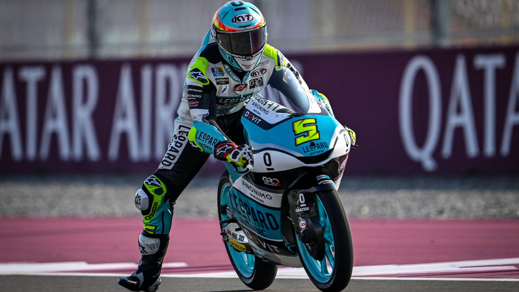 Jaume Masià en el GP de Qatar de MotoGP. (Leopard Racing)