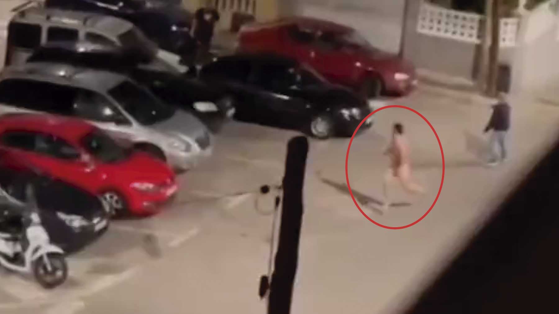 La víctima corre desnudo perseguido por el marido de amante en Castelldefels