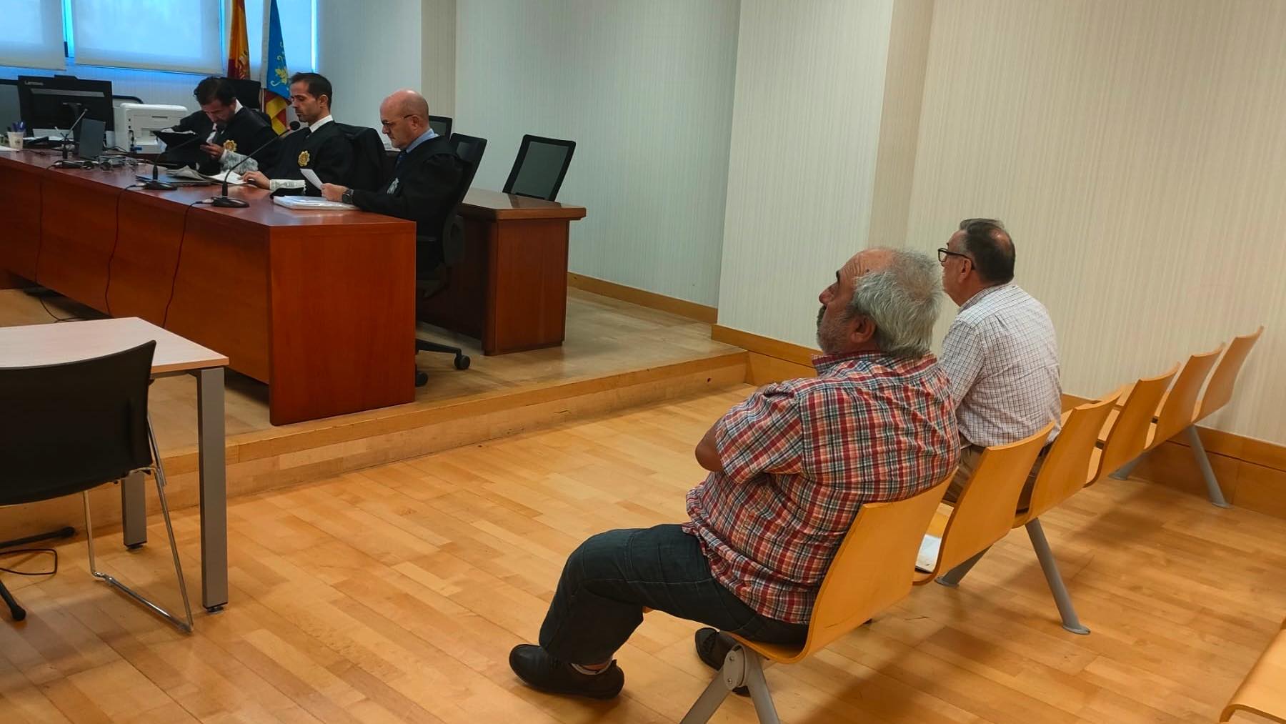 El ex alcalde de Bigastro (Alicante) José Joaquín Moya en el juicio.