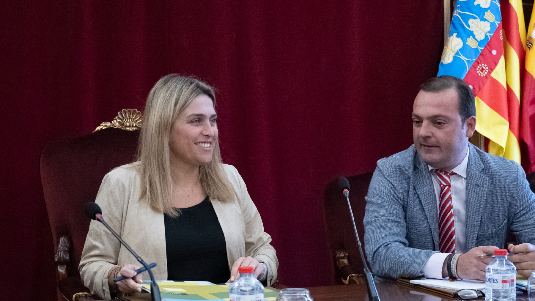 Marta Barrachina, este lunes, en el Pleno del Patronato Provincial de Turismo de Castellón.