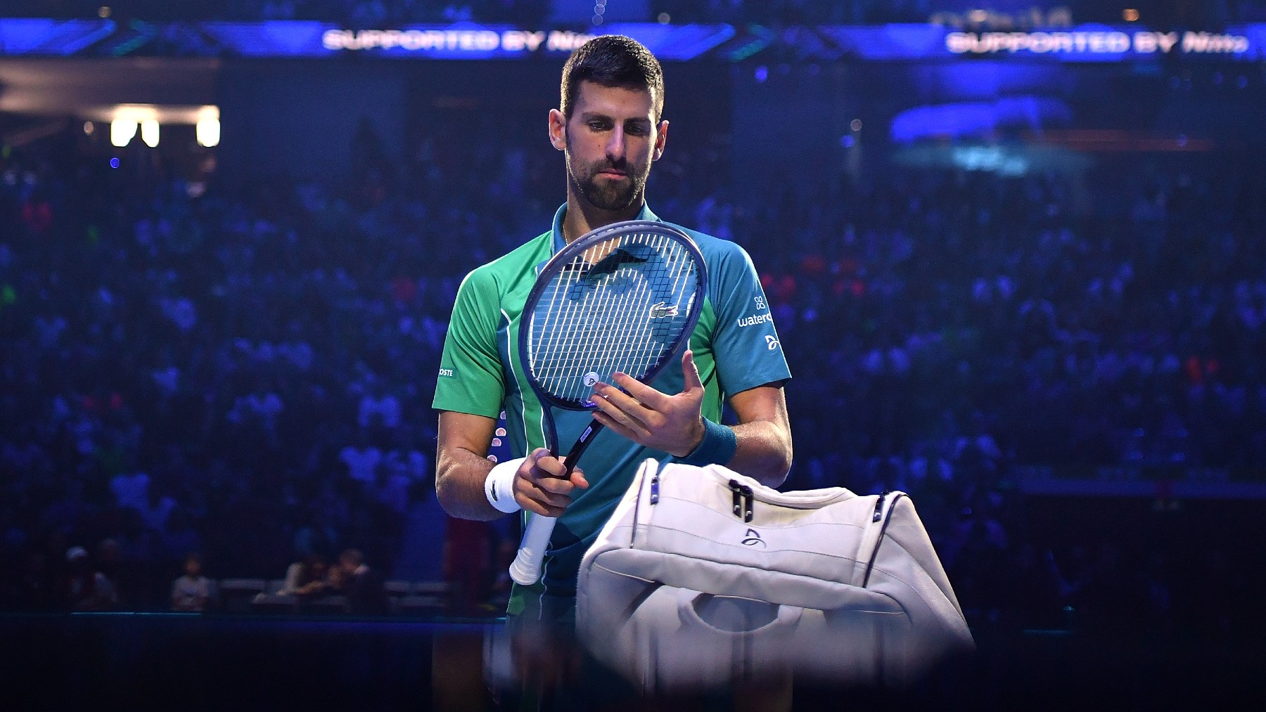 Novak Djokovic, en las ATP Finals 2023. (Getty)