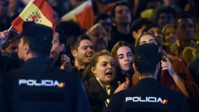 protestas calle ferraz