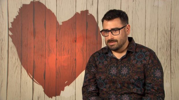 Juanma en 'First Dates'.