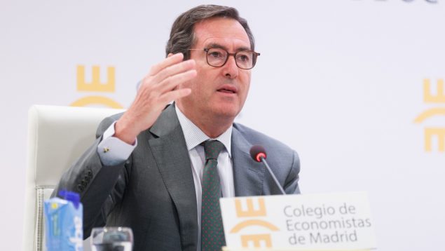 Antonio Garamendi, presidente de CEOE, díaz