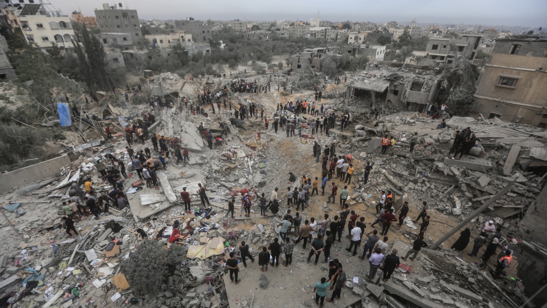 Edificios destruidos en la Franja de Gaza (Foto: Ep)